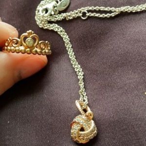Pandora Ring and Necklace Set